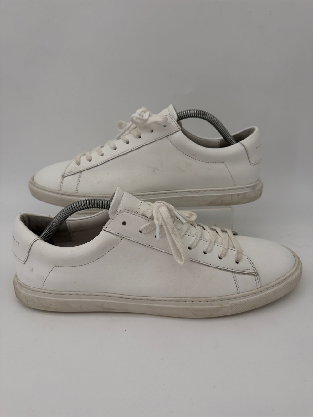 Oliver Cabell Low 1 White Italian Calfskin Leather Mens Size 42 (US Size 9)